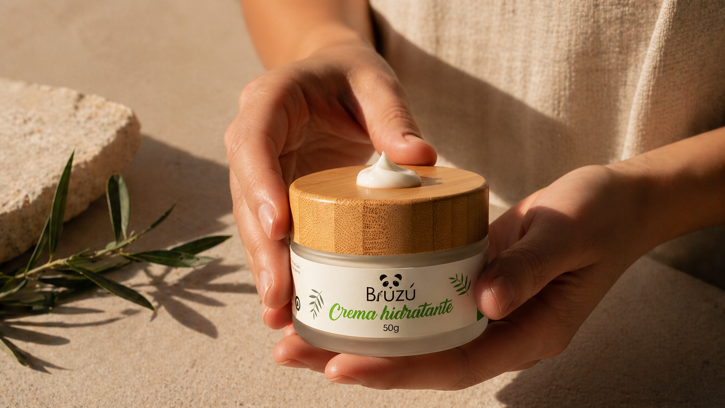 Crema Hidratante Multi-Acción BRUZÚ – Hidratación & Luminosidad | 50 g