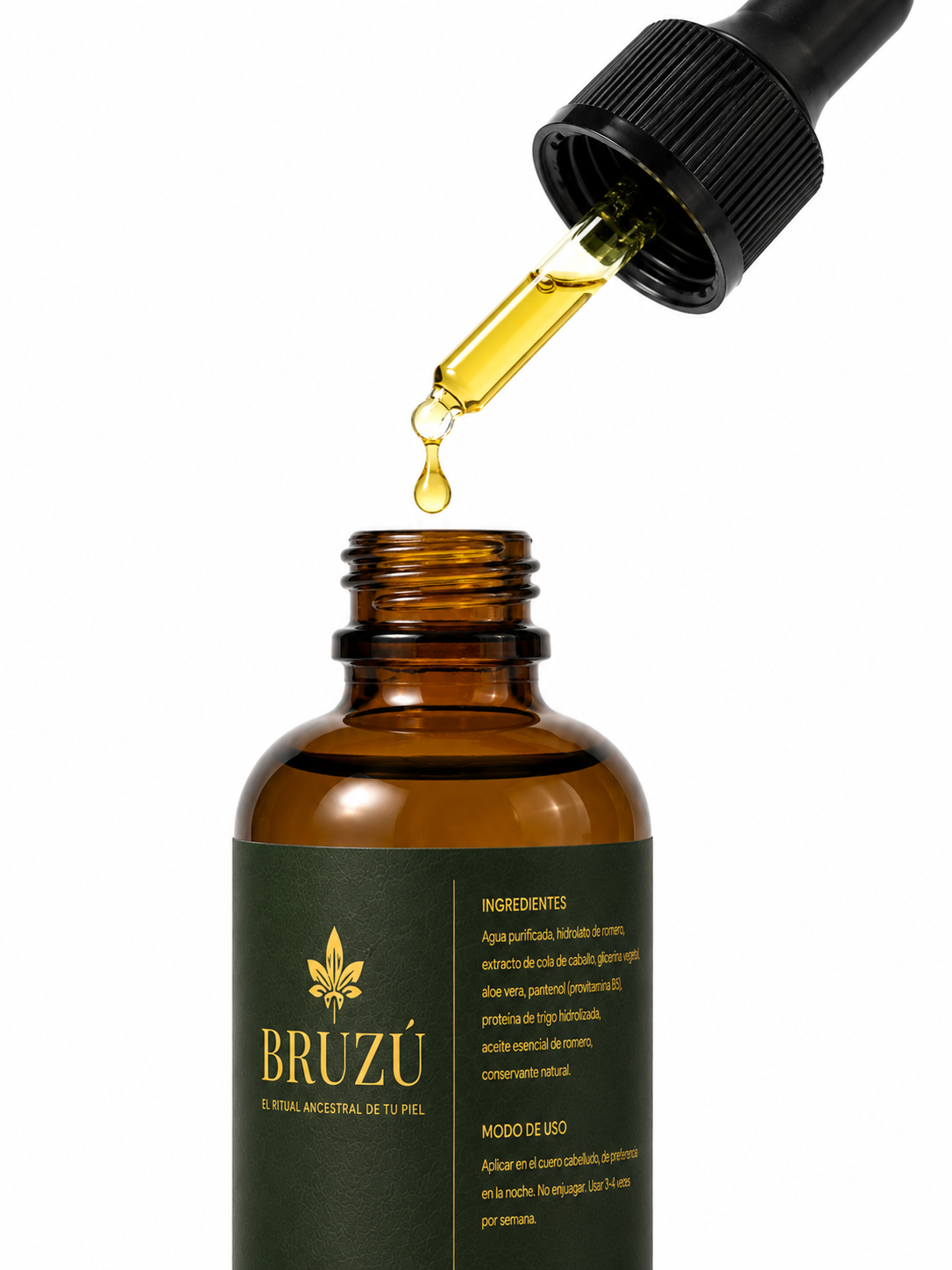 Sérum Capilar Amazónico Antifrizz BRUZÚ – Sacha Inchi + Argán