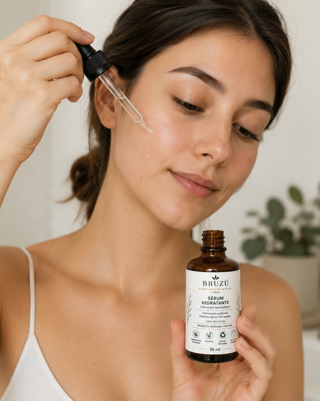 Sérum Ácido Hialurónico BRUZÚ – Hidratación Profunda & Piel Radiante