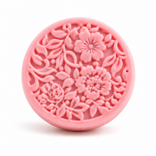 Shampoo Sólido Rosa Mosqueta BRUZÚ – Nutrición & Suavidad Capilar