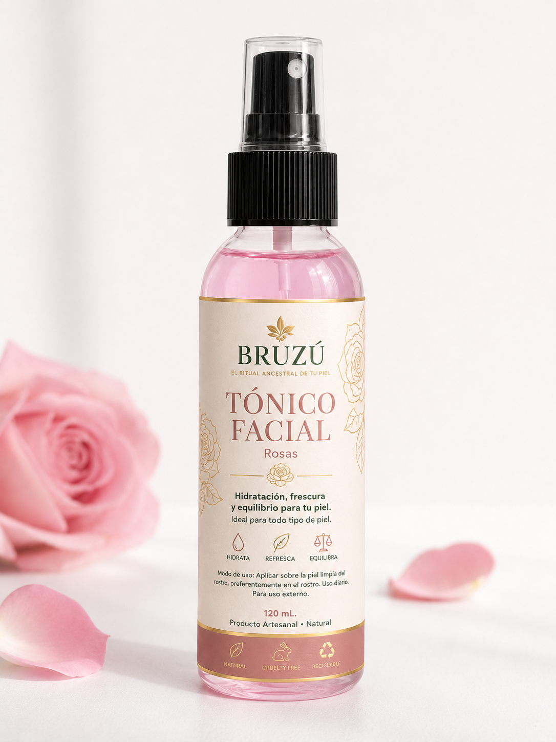 Tónico Agua de Rosas BRUZÚ