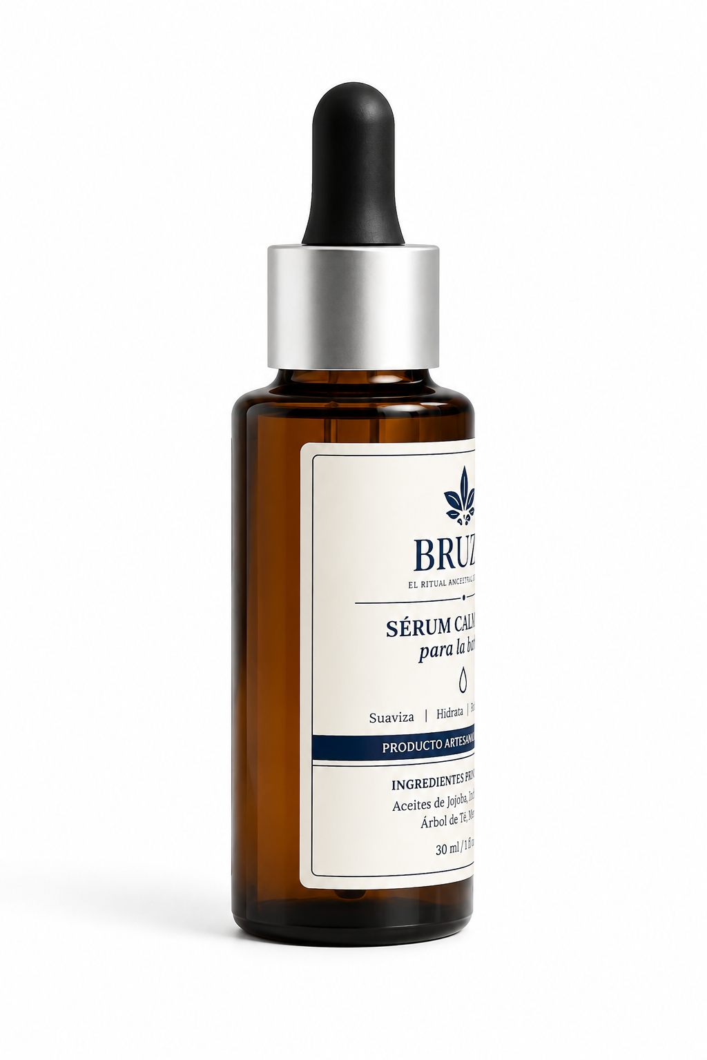 Aceite Botánico para Barba & After Shave BRUZÚ – Nutrición y Calma | 25 ml