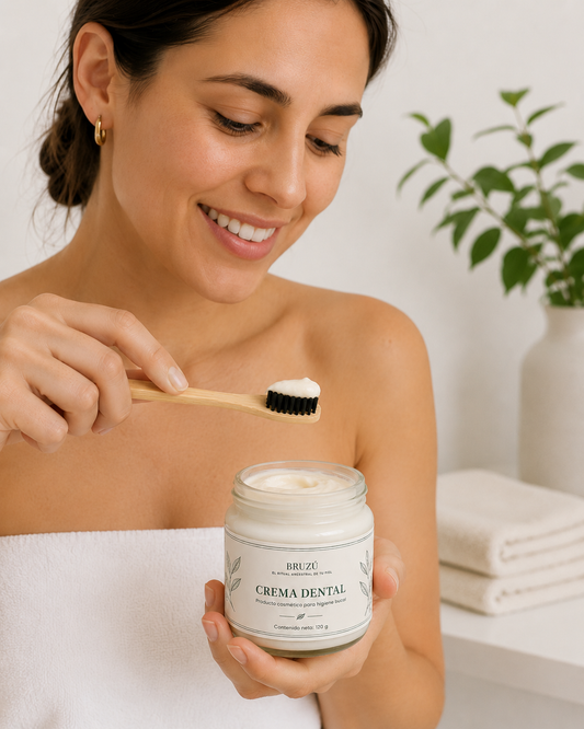 Crema Dental Natural BRUZÚ – Menta & Eucalipto | 30 g / 120 g